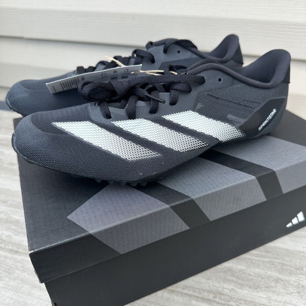 Men's Size 8 Adidas Adizero Track Sprintstar Spikes Track and Field Womens 9